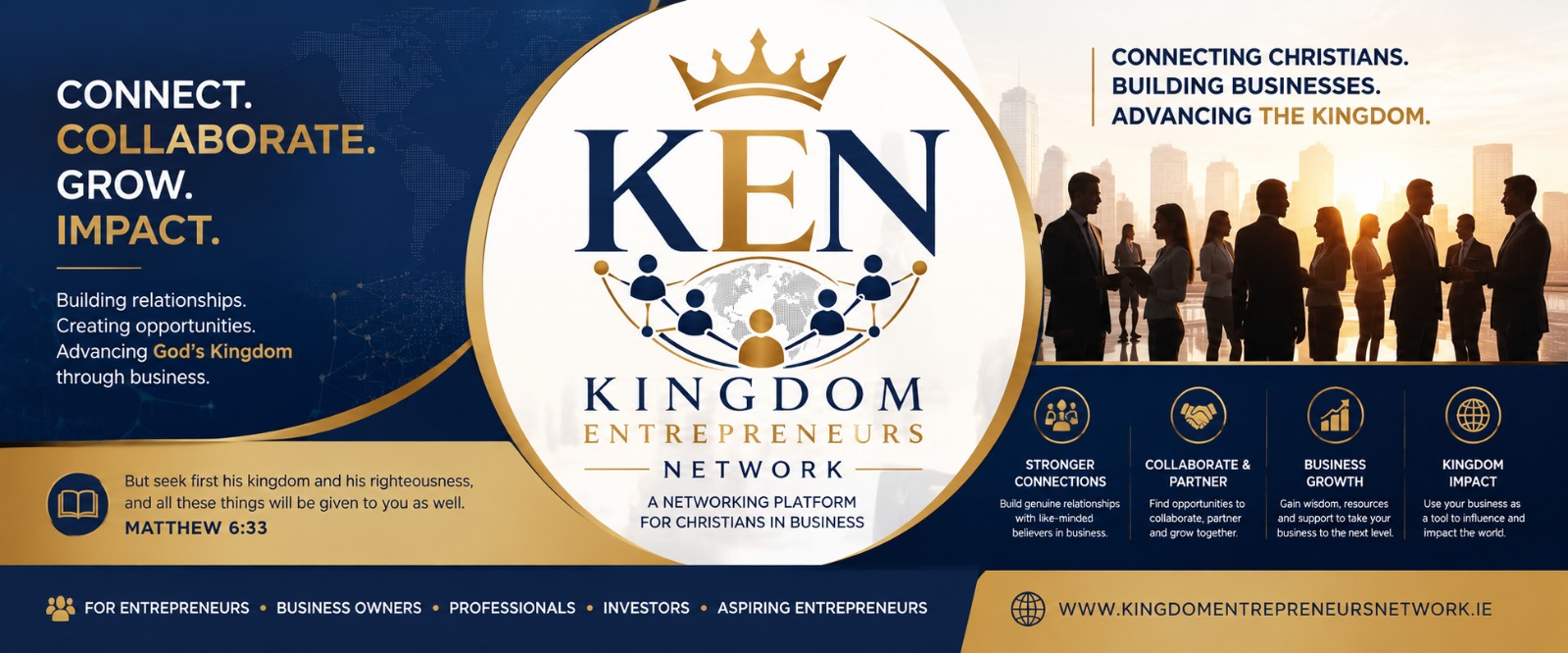 KINGDOM ENTREPRENEURS NETWORK - Building Businesses. Advancing God's Kingdom.